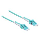 DeLOCK 85131 fibre optic cable 10 m LC OM3 Blue