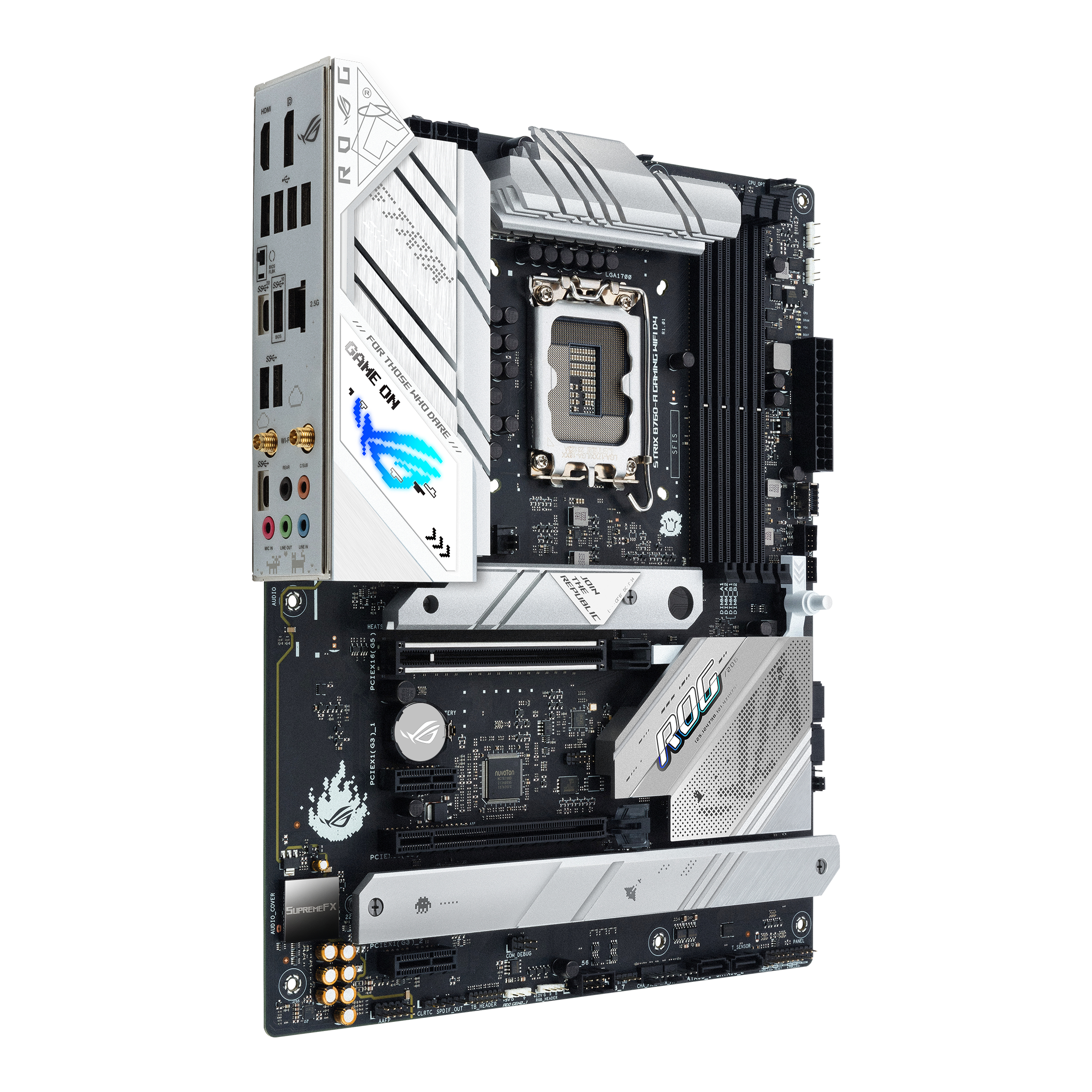 Image of ASUS ROG STRIX B760-A GAMING WIFI D4 Intel B760 LGA 1700 ATX