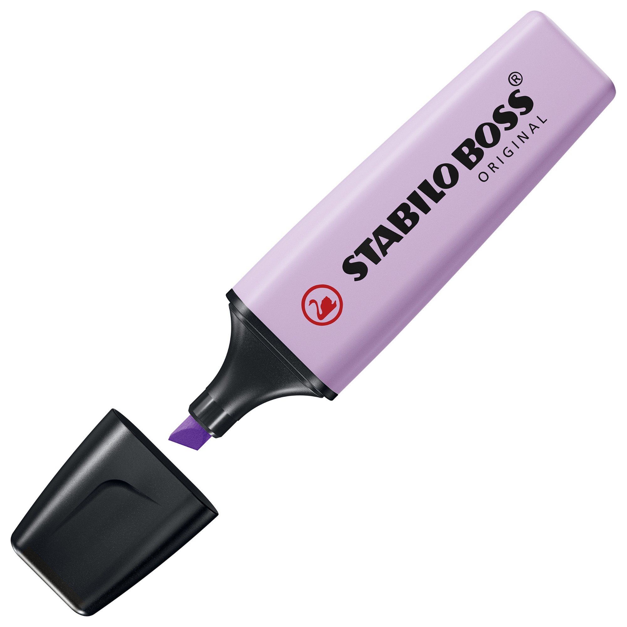 STABILO Boss Original Pastel marker 4 pc(s) Chisel tip Lilac, Mint, Pink, Turquoise