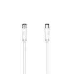 Hama 00205051 coaxial cable 20 m White