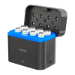 LogiLink Battery Charging case, 4x AA and 4x AAA, incl. batteries