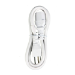 Rocstor 1m, NEMA 5-15P/C13 White 39.4" (1 m) C13 coupler