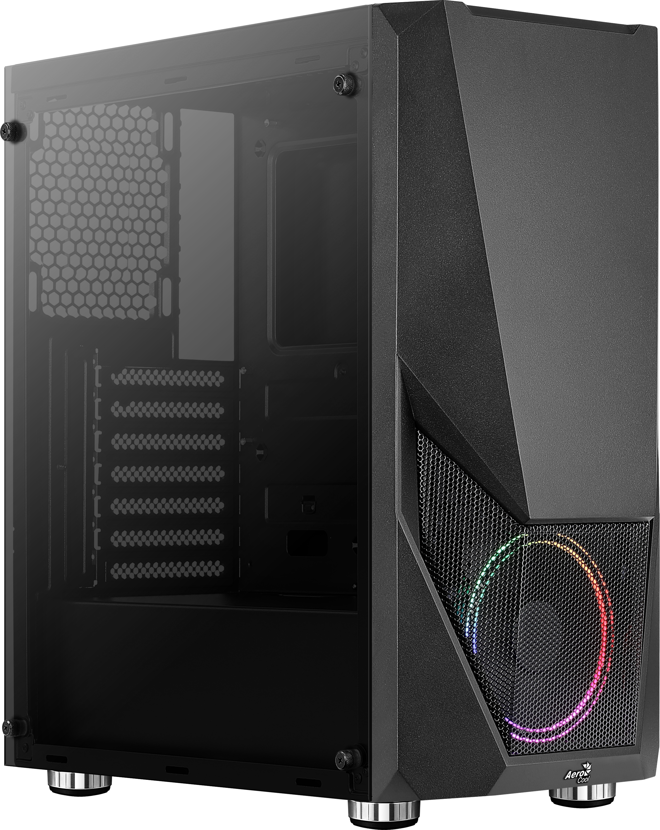 Image of Aerocool Zauron Midi Tower Black