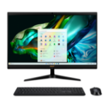 Acer Aspire C24-1800 Intel® Core™ i3 i3-1305U 60,5 cm (23.8") 1920 x 1080 pixels PC All-in-One 8 Go DDR4-SDRAM 512 Go SSD Windows 11 Home Wi-Fi 6 (802.11ax) Noir