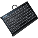KeySonic KSK-3011ELC (DE) keyboard Home USB QWERTZ German Black