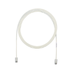 Panduit Cat 6A 28AWG UTP Patch Cord, CM/LSZH, Of netwerkkabel Wit 1 m Cat6a U/UTP (UTP)