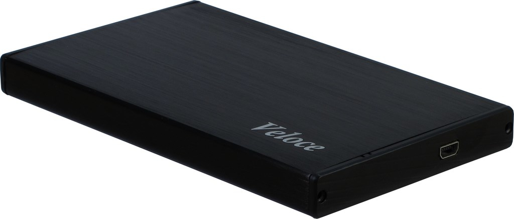 Image of Inter-Tech Veloce GD-25612 Black 2.5" USB powered
