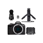 Canon EOS R50 APS-C Mirrorless Camera inc RF-S 18-45mm Lens Creator Kit - Black