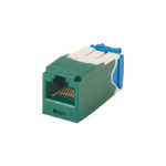 Panduit CJ6X88TGGR-24 wire connector RJ-45 Green, White