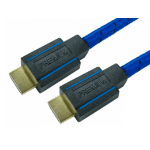 Cables Direct CDLPREM-02B HDMI cable 1.8 m HDMI Type A (Standard) Black, Blue