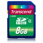 Transcend TS8GSDHC4 memory card 8 GB SDHC