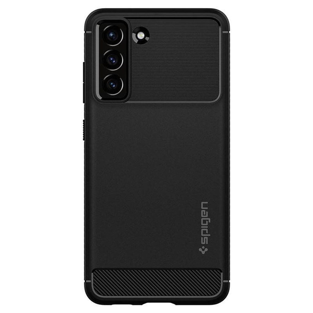 EU Product - Samsung Galaxy S21 FE Rugged Armor Case - Matte Black thumbnail