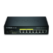 D-Link DGS-1008P/E nätverksswitchar Ohanterad L2 Strömförsörjning via Ethernet (PoE) stöd Svart