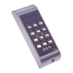 Axis A4011-E Basic access control reader Black, Grey