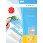 HERMA Pockets for postcards, transparent film 10 pcs.