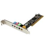 StarTech.com 5.1 Channel PCI Surround Sound Card Adapter