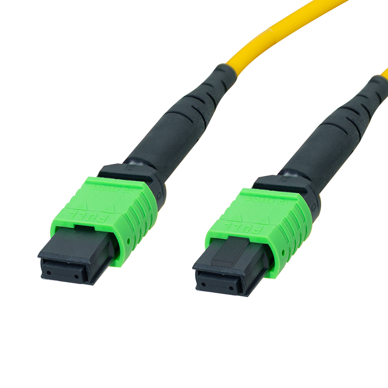 LogiLink MPO Patch Cord 12 cores OS2, MPO/APC F/F, Type B,   5 m