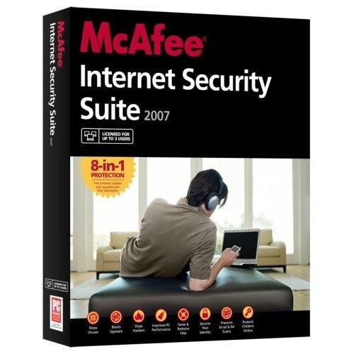 McAfee Internet Security Suite 2007 (EN) 3 users 3 license(s) English