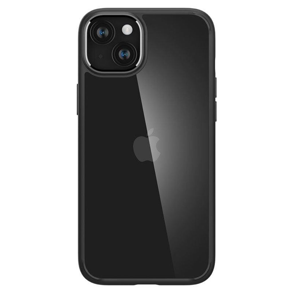 EU Product - iPhone 15 Plus Crystal Hybrid Matte Case - Black thumbnail