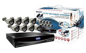 Image of Kguard MARS HOME NVR COMBO KIT 4 CHANNEL 4 CAMS 1TB HDD