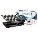 Kguard MARS HOME NVR COMBO KIT 4 CHANNEL 4 CAMS 1TB HDD