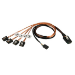 Lindy Internal SATA & SAS cable SATA cable 1 m Black