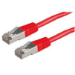 ROLINE Cordon Cat.6 S/FTP (PiMF) rouge 1,0m