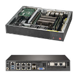 Supermicro SuperServer E300-9D-4CN8TP Intel SoC Black