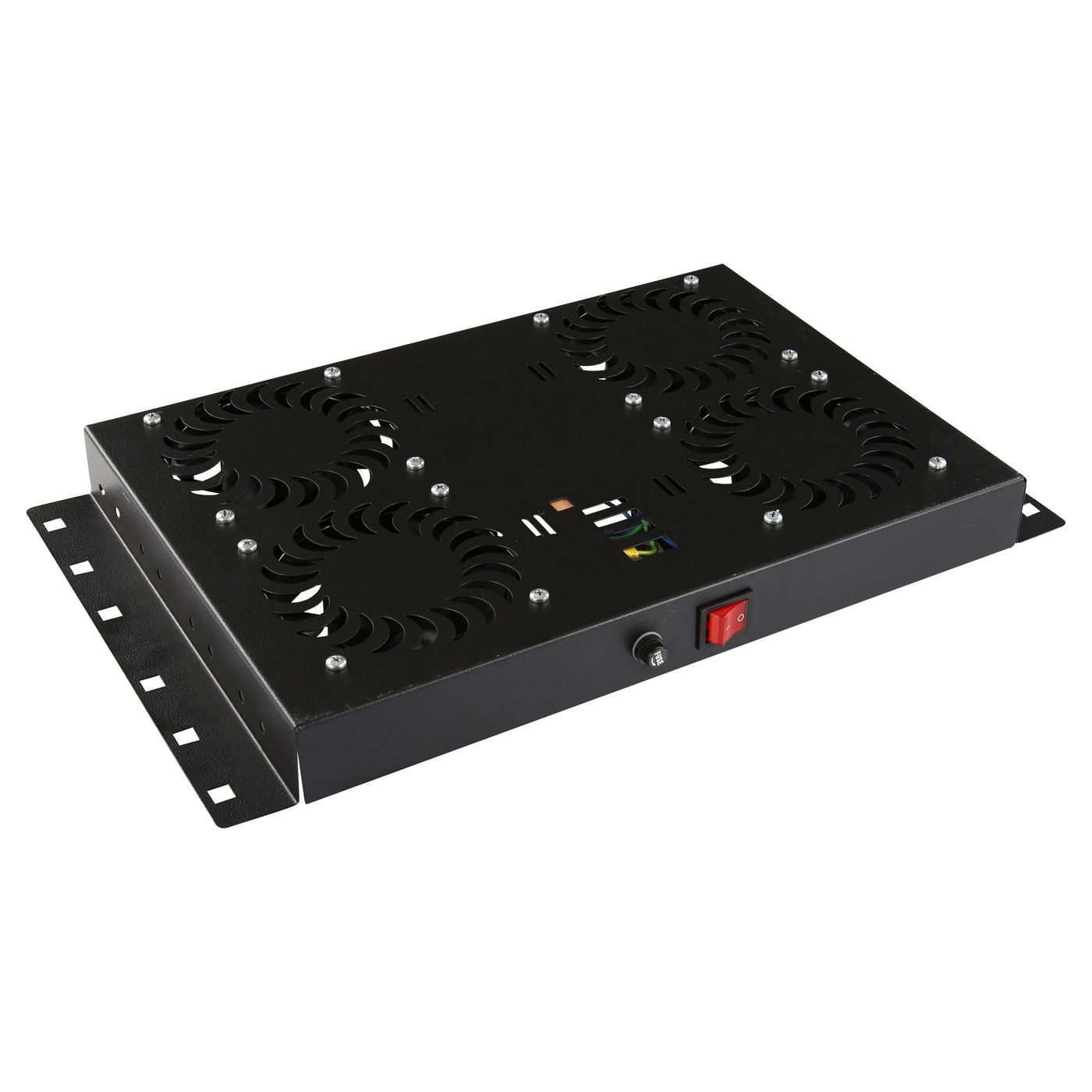 Lanview Raf120bl Rack Accessory Fan Panel