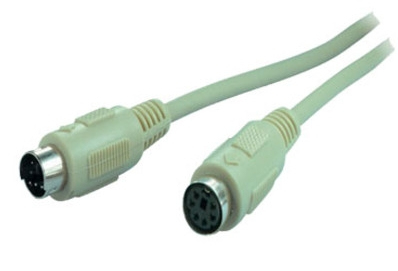 Image of shiverpeaks PS/2 - PS/2 1.8m PS/2 cable 6-p Mini-DIN Grey