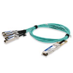 AddOn Networks Juniper Networks JNP-100G-AOC-3M to Intel XXVAOCBL3M Compatible TAA Compliant 100GBase-AOC QSFP28 to 4xSFP28 Direct Attach Cable (850nm, MMF, 3m)