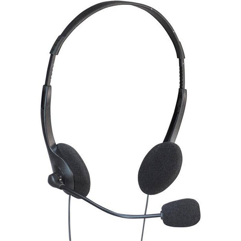 Image of FDL USB STEREO HEADPHONES WITH BOOM MICROPHONE