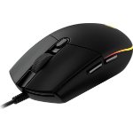Logitech Mouse G102 LIGHTSYNC Gaming black für Rechtshänder