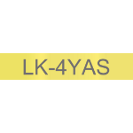 Epson LK-4YAS Grijs, Geel