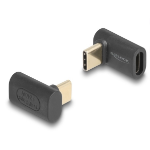 DeLOCK USB Adapter 40 Gbps USB Type-C PD 3.1 240 W male to female angled 8K 60 Hz