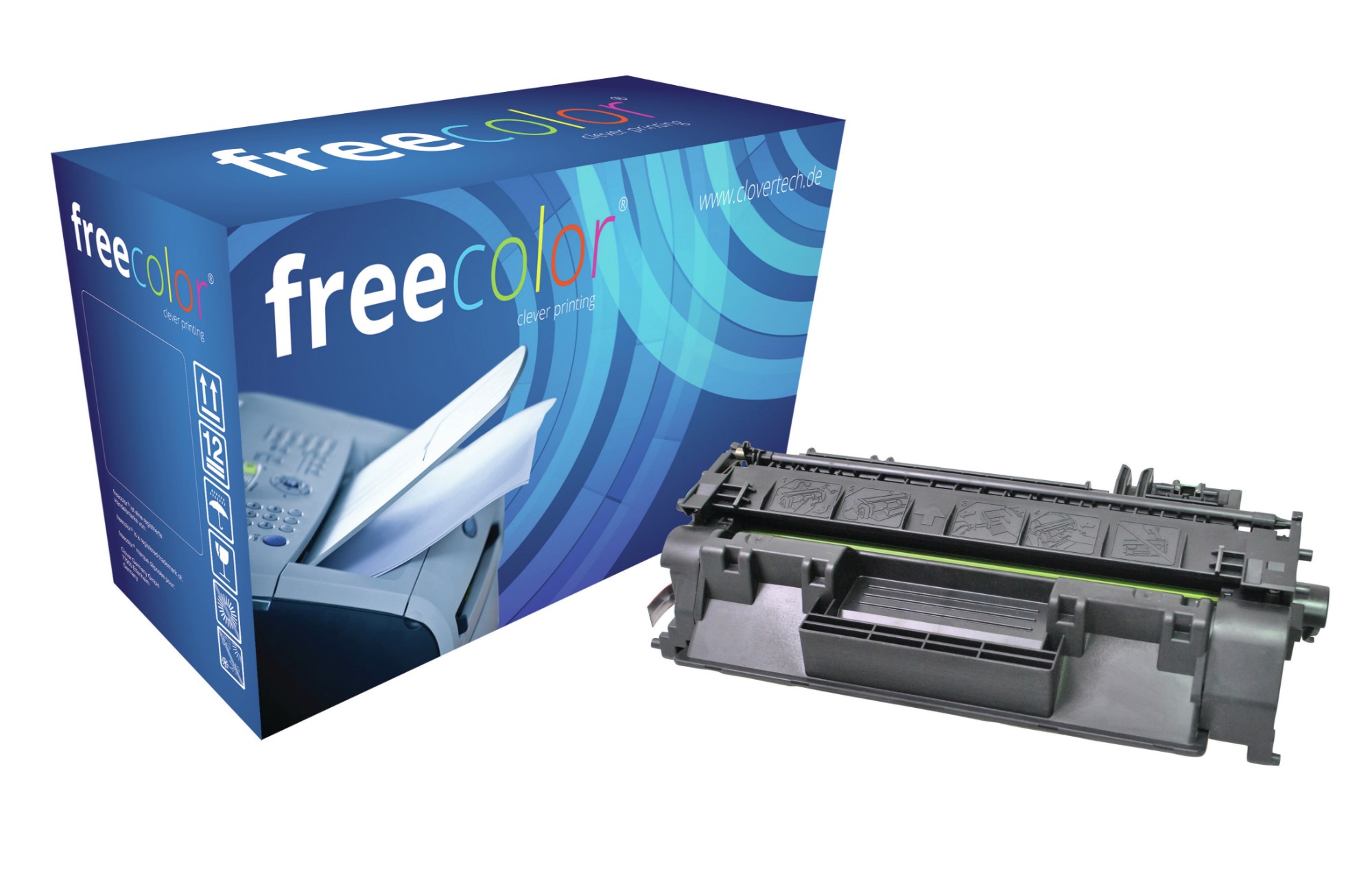 Freecolor 80A-FRC toner cartridge 1 pc(s) Black