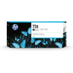 HP F9J68A/728 Ink cartridge black matt 300ml for HP DesignJet T 730/830