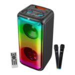 SONICGEAR AudioXPro800HD 2 x 8'' Portable Karaoke Speaker with Voice Changer & 2 x Wireless Microphones included