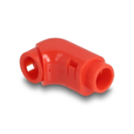 DeLOCK Cable Clips for Angling 8 pieces red