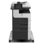 HP LaserJet Enterprise MFP M725f, Black and white, Printer for Business, Print, copy, scan, fax, 100-sheet ADF; Front-facing USB printing; Scan to email/PDF; Two-sided printing