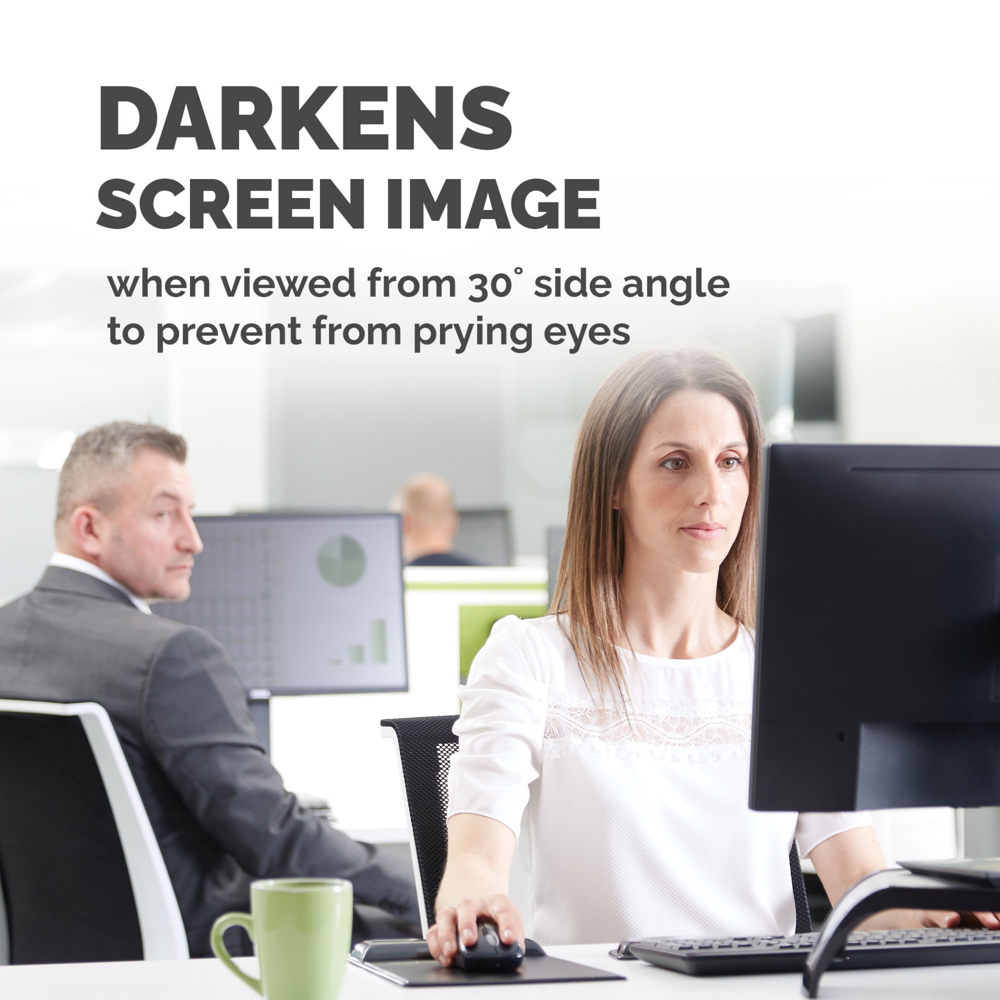 Fellowes PrivaScreen 68.6 cm (27") Monitor Frameless display privacy filter