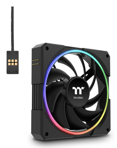 Thermaltake TS120 EX Computer case Fan 12 cm Black 3 pc(s)