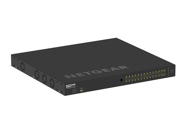 Netgear GSM4230UP-100NAS 24-Port 1U Network Switch Netgear GSM4230UP-100NAS 24-Port 1U Network Switch