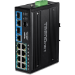 Trendnet TI-BG104 network switch Unmanaged Gigabit Ethernet (10/100/1000) Power over Ethernet (PoE) Black