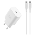 T'nB CHPDTC20 oplader voor mobiele apparatuur Smartphone, Smartwatch, Tablet Wit AC Snel opladen Binnen
