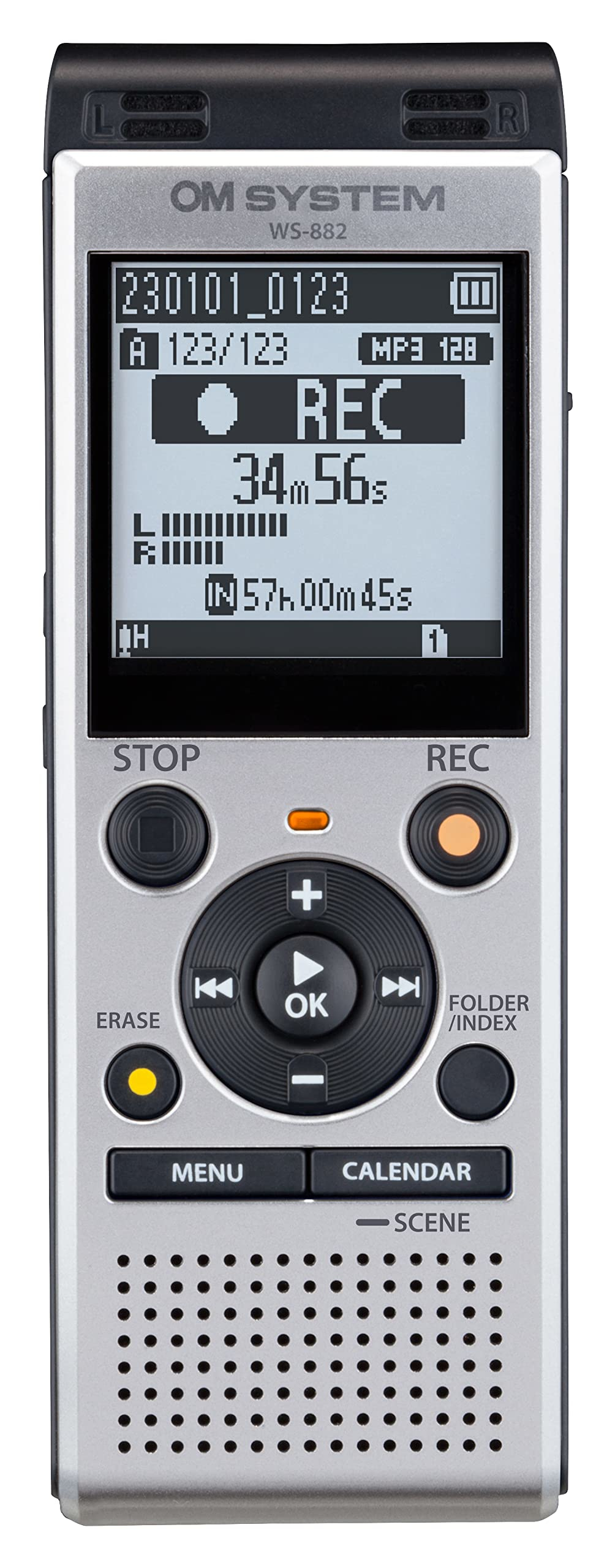 Image of Olympus WS-882 Flash card Silver