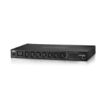 ATEN 1U 16A 8 Outlet Switched + Metered PDU + Free Eco PDU Manager Software