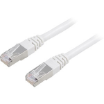 Deltaco FTP Cat6 - 10m network cables White