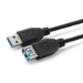 Microconnect USB3.0AAF2B USB cable USB 3.2 Gen 1 (3.1 Gen 1) 2 m USB A Black