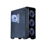 Zalman i3 Edge Midi-Tower - schwarz - Midi/Minitower - ATX Midi Tower Zwart